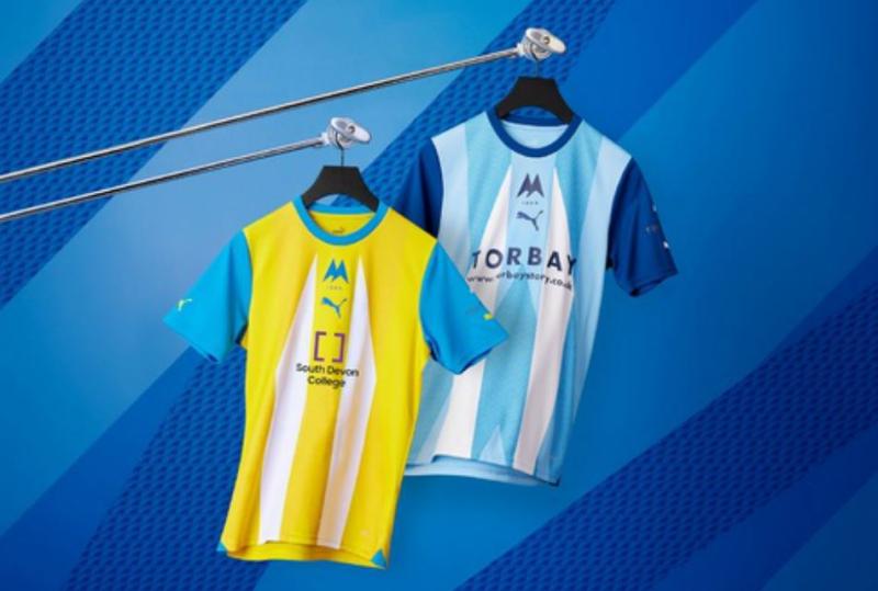 Torquay United new shirts