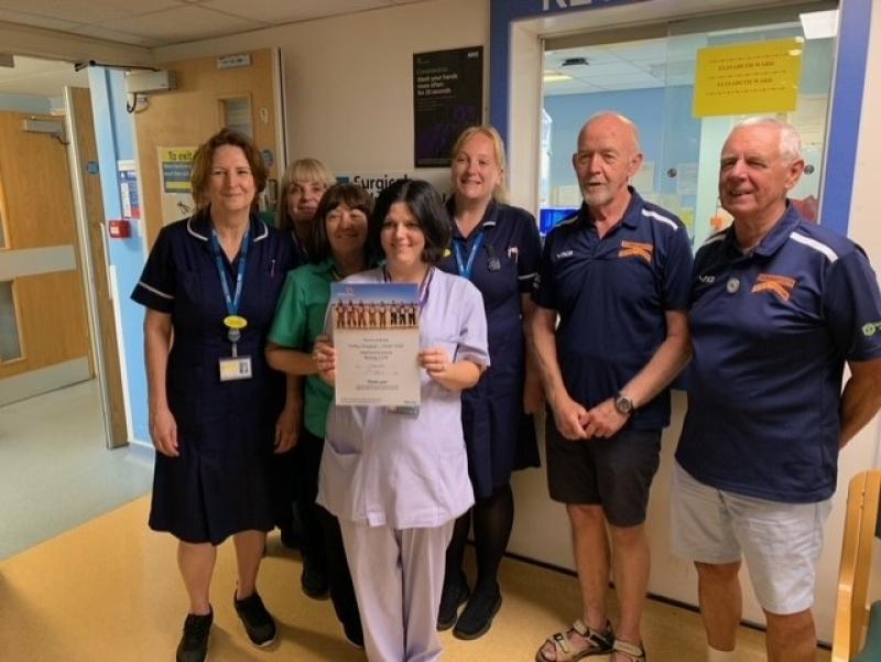 Certificate for Torbay Hospital Staff