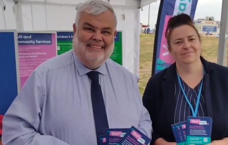 Cllr David Thomas and Cllr Hayley Trantor