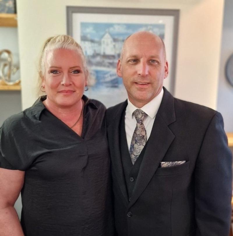 Katie Mills and Rob Potter