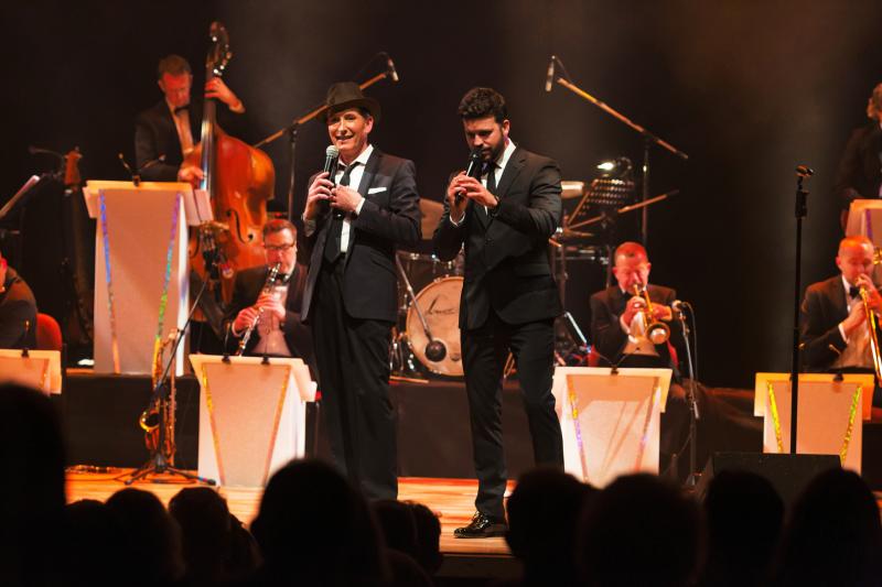 Michael Buble and Frank Sinatra tribute