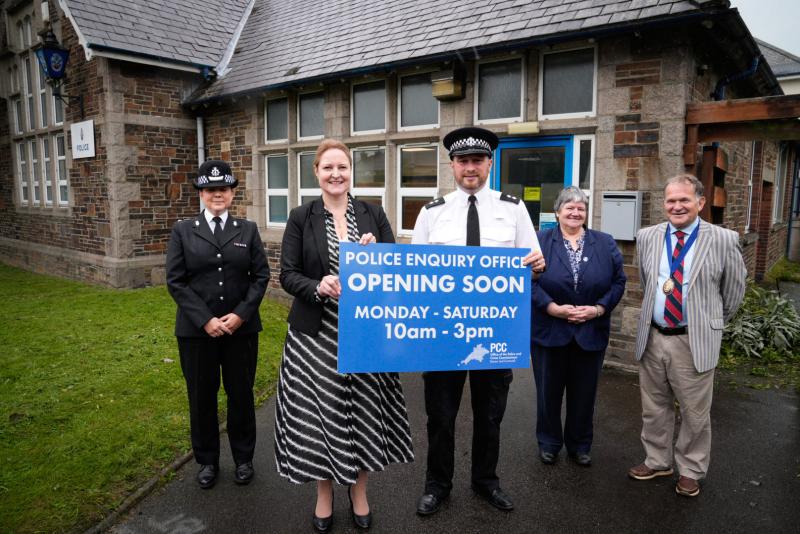 Crime Commissioner at inquiry office opening
