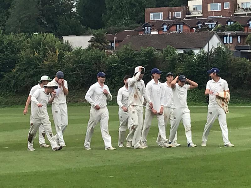 Exeter players at Torquay CC