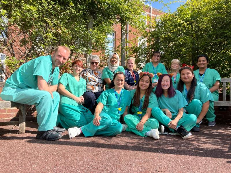 Members of the PACU team