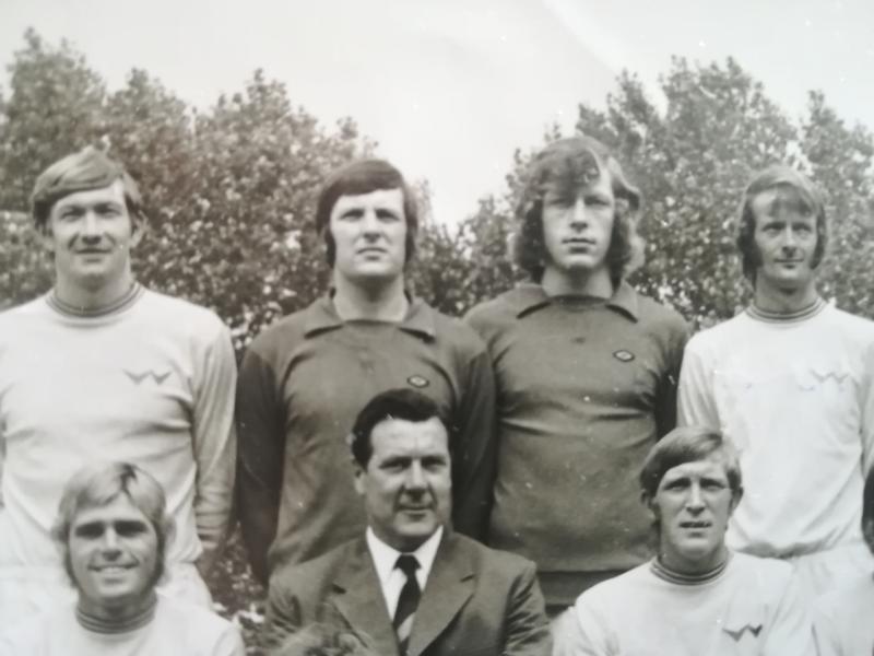 Andy Donnelly in team photo