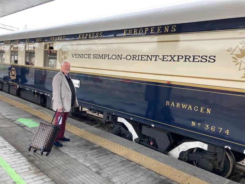 Terry on his travels