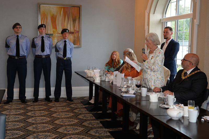 Civic lunch with the Cadets