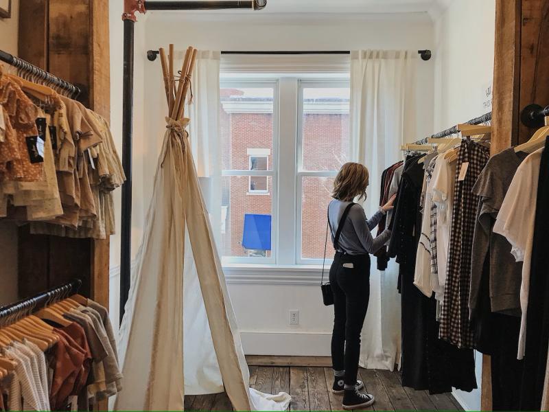 Charity Shop. Pic by Cam Morin