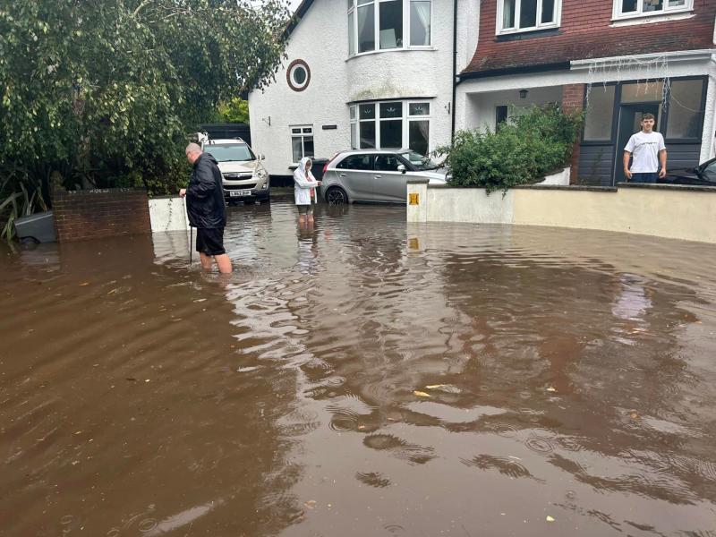 Floods at homes