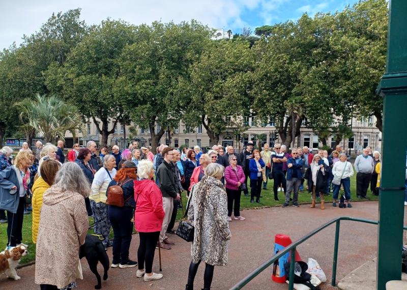Pavilion Protest