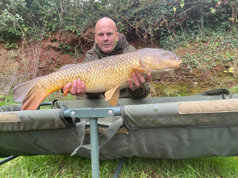 Billy Grant with a Common Carp