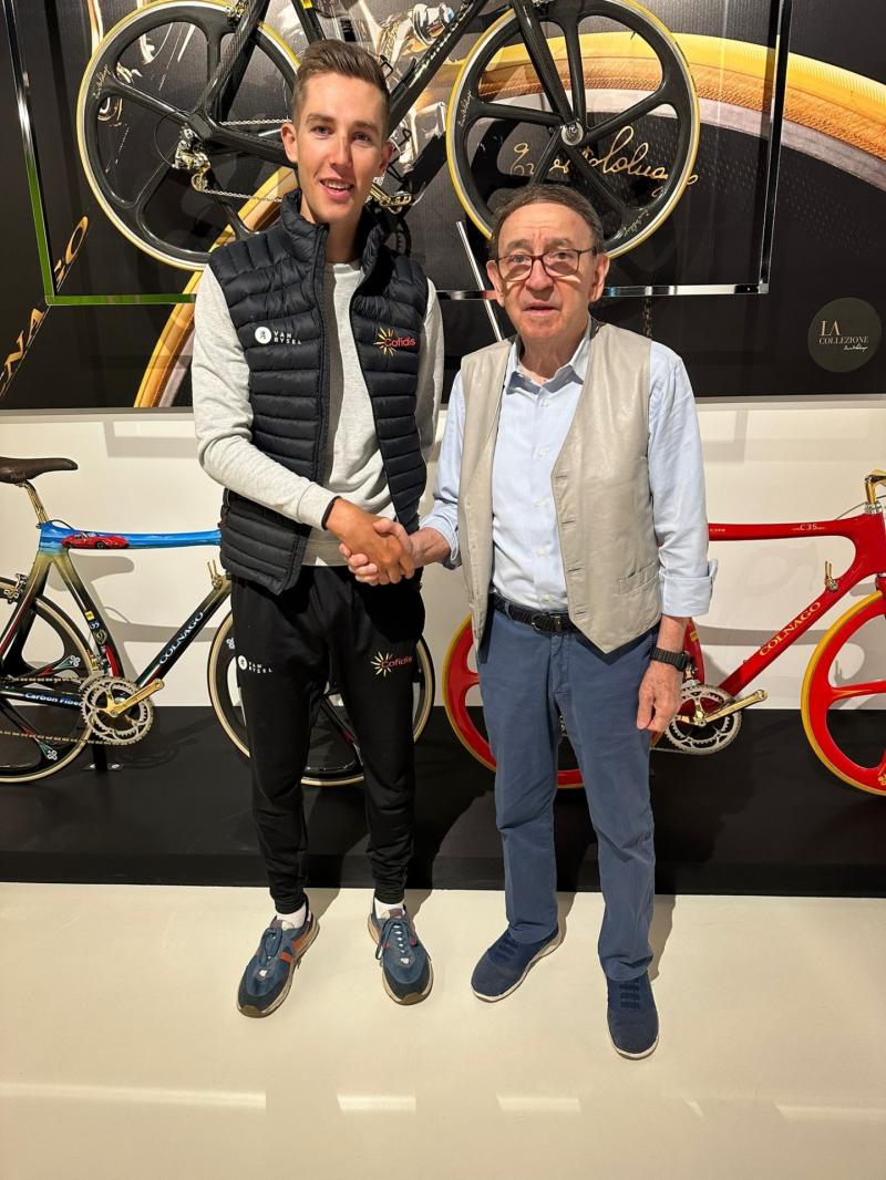 Harrison Wood meets Ernesto Colnago