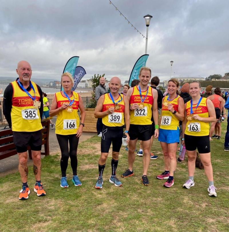 Torbay AAC at Exmouth run