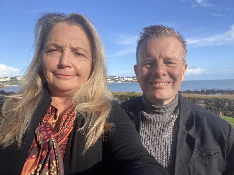 Katiya Maddison and Patrick Joyce