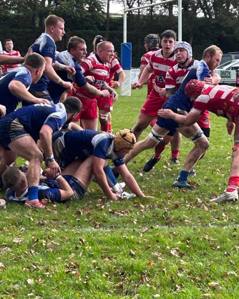 Kingsbridge v Paignton. Pic from Kingsbridge RFC