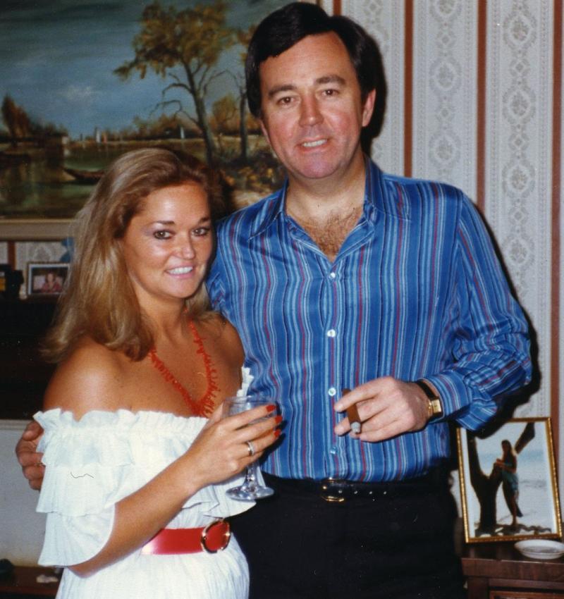 Sally Allen and her brother Michael