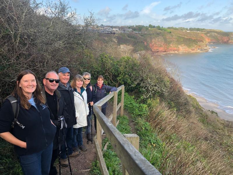 Brixham Theatre volunteer walking group