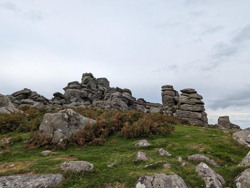 Hound Tor - where Tom Baker filmed episodes of Dr Who 2