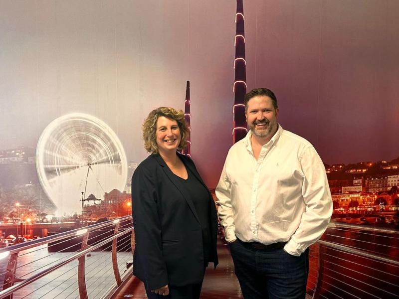 Kate Barton and Rhodri Davey