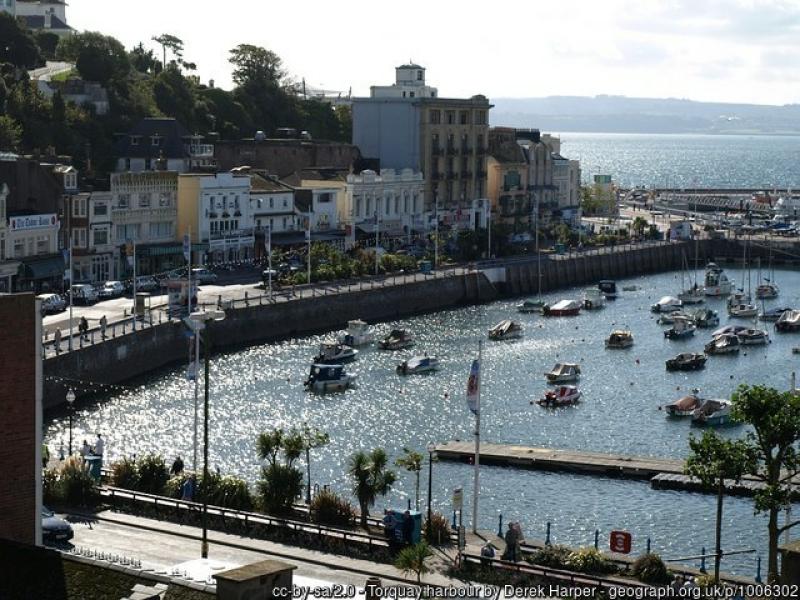 Torquay harbour Pic geograph by Derek Harper