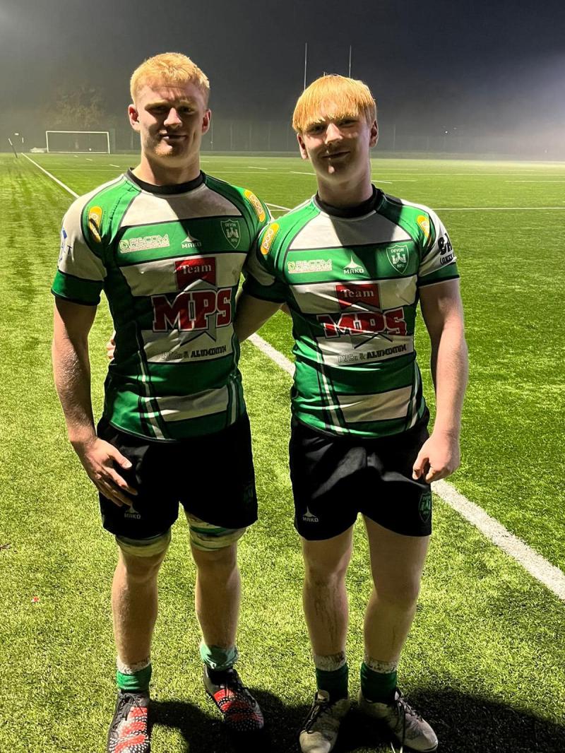 Brixham Colts representing Devon