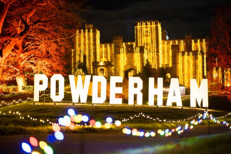 Powderham at Christmas