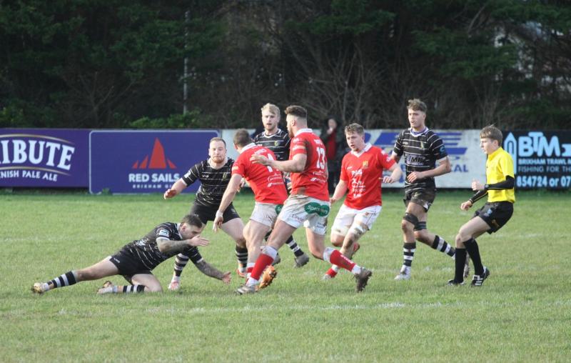 Brixham v Barnstaple. Pic from Brixham RFC