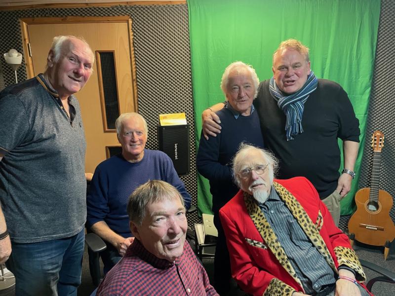 The team from down Memory Lane including Lionel Digby, Drew Millin and Tony Sdrinko