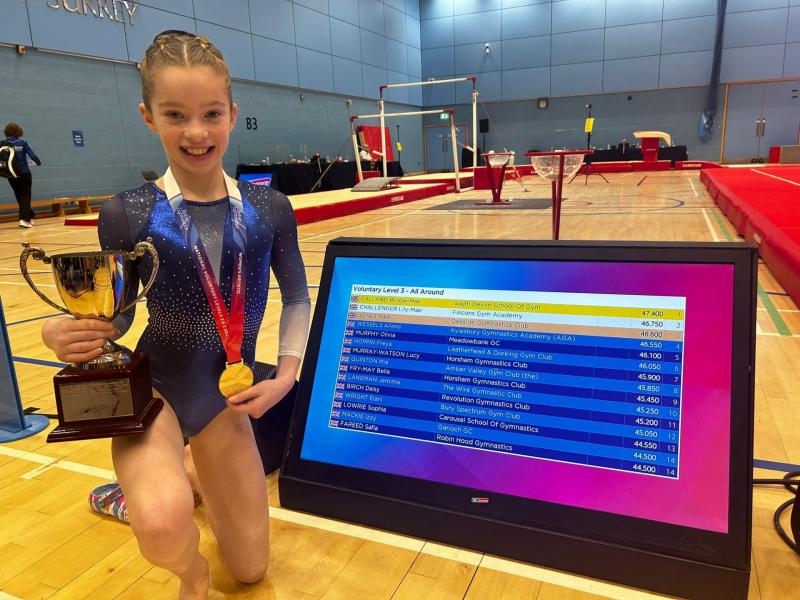 Number One in Britain Willow-Mae Calland