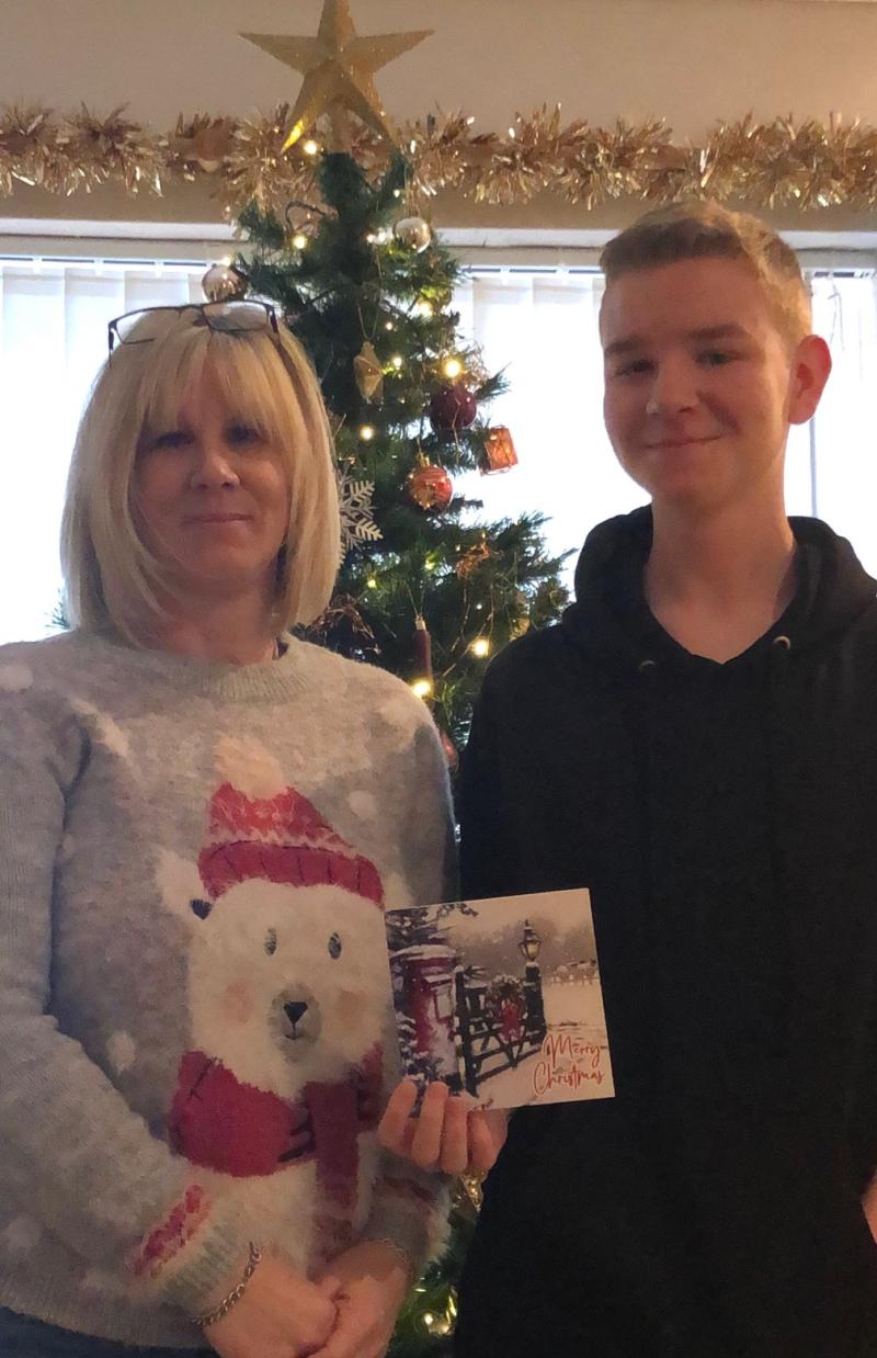 Mum Zoe Page-Smith with son Josh