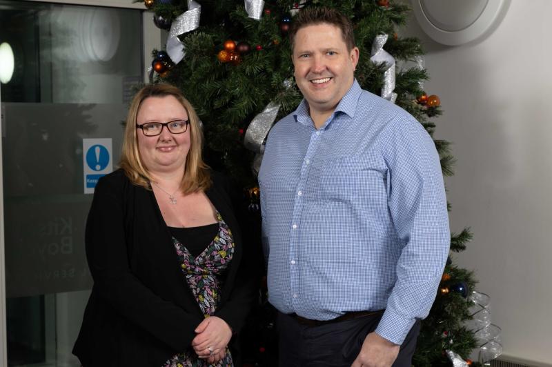 Rebecca Farley and Rhodri Davey Pic Poppy Jakes