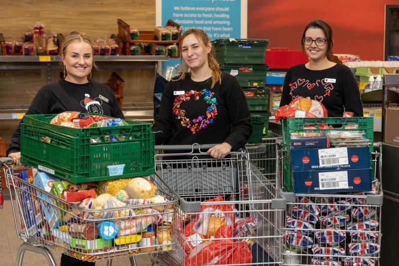 Aldi Donates 22,000 Meals in Devon