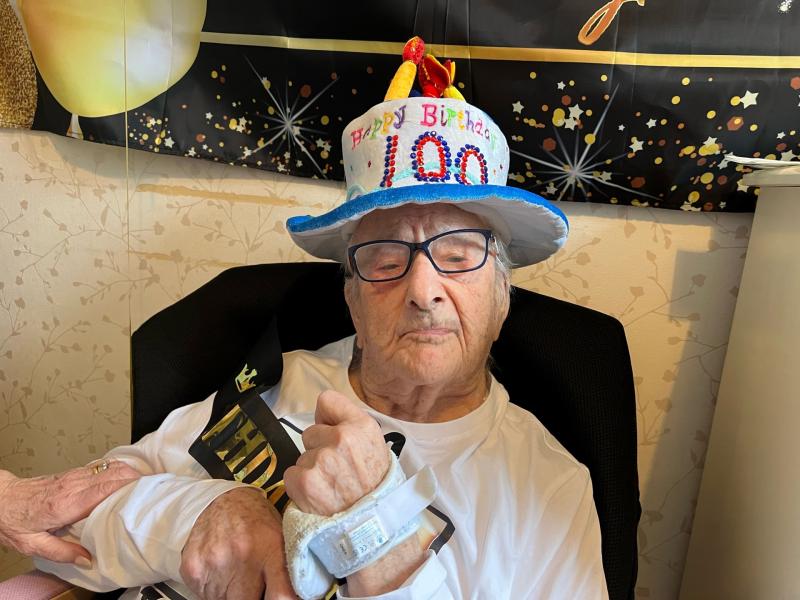 Torquay World War Two veteran celebrates 100th birthday