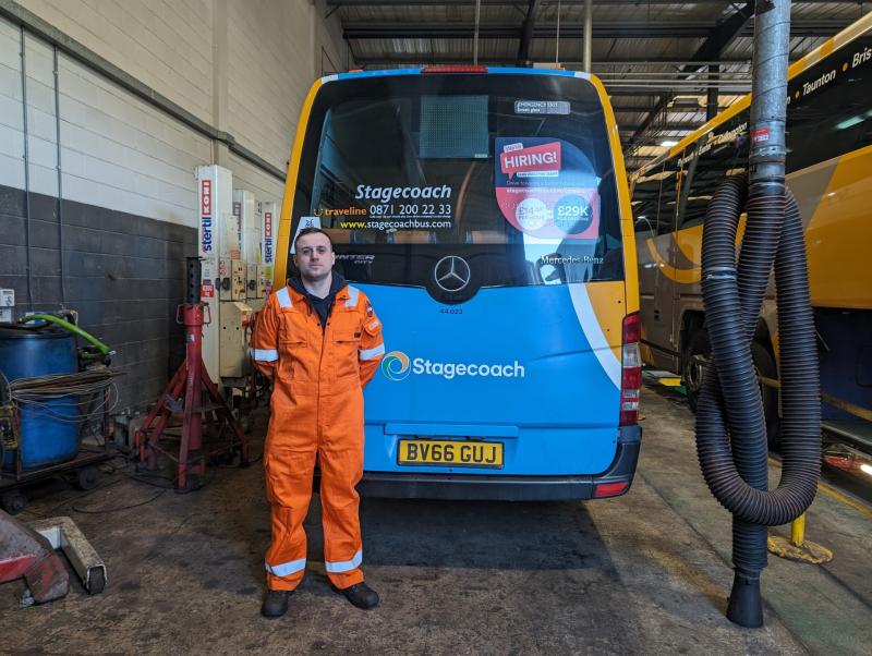 Torquay mechanic follows in grandfather's  engineering footsteps