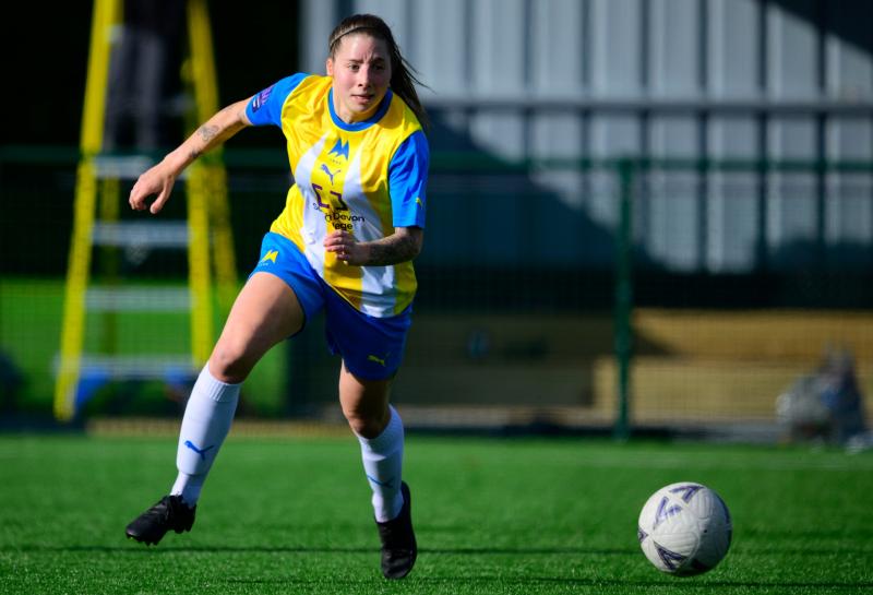 Anthea Kaptein of Torquay United Women. Pic from PPAUK