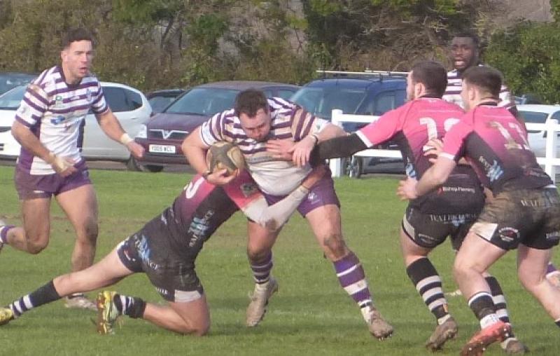Exmouth v Brixham. Pic from Fi McLeod