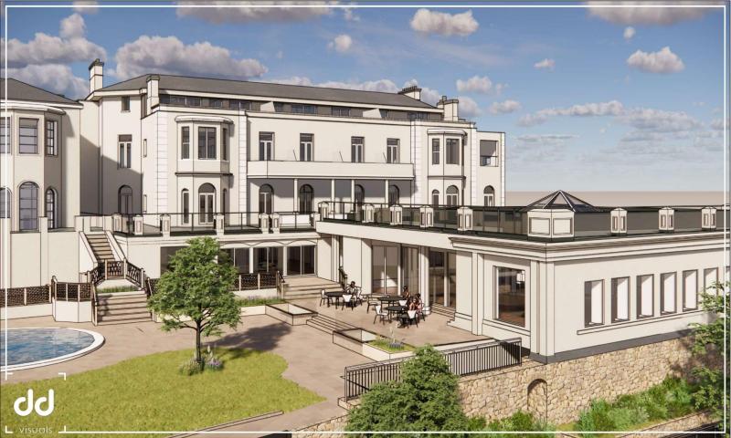 Artist's impression of hotel scheme