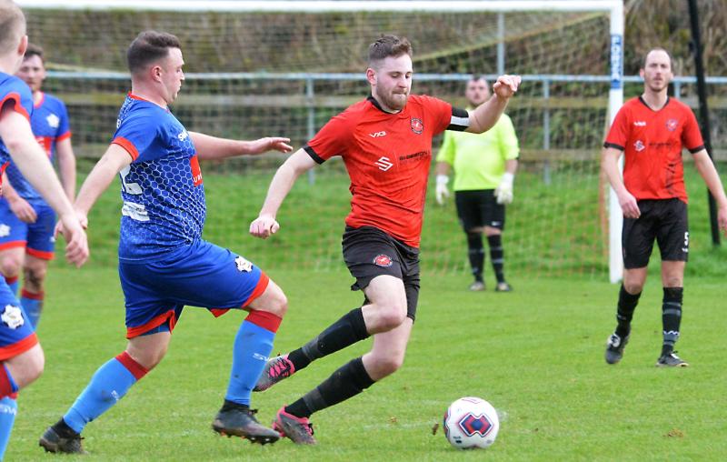 Budleigh v Ipplepen. Pic from Al MacPhee, Miracle PR
