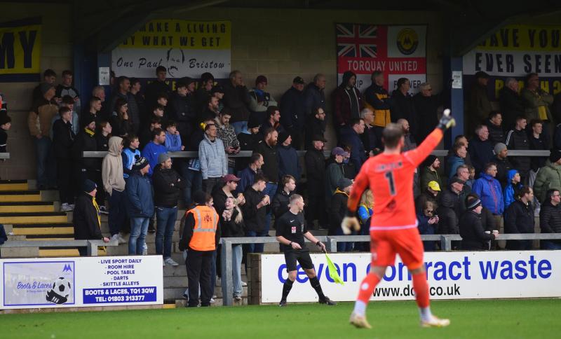 Torquay fans. Pic from PPAUK