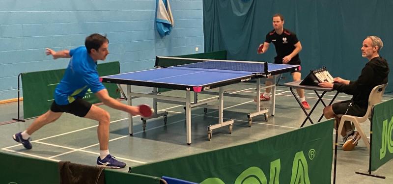 Chris Harper (Brixham Sharks) v Shaun Gibbs (NA Batmen)
