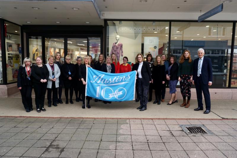 Austins Department Store in Newton Abbot celebrates 100th anniversary