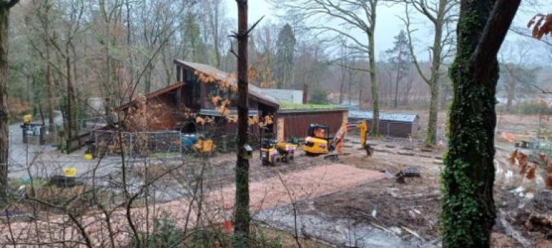 Restoration project begins at Stover Country Park