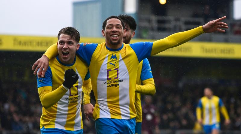 Goal celebrations for Arkell Jude-Boyd. Pic from PPAUK