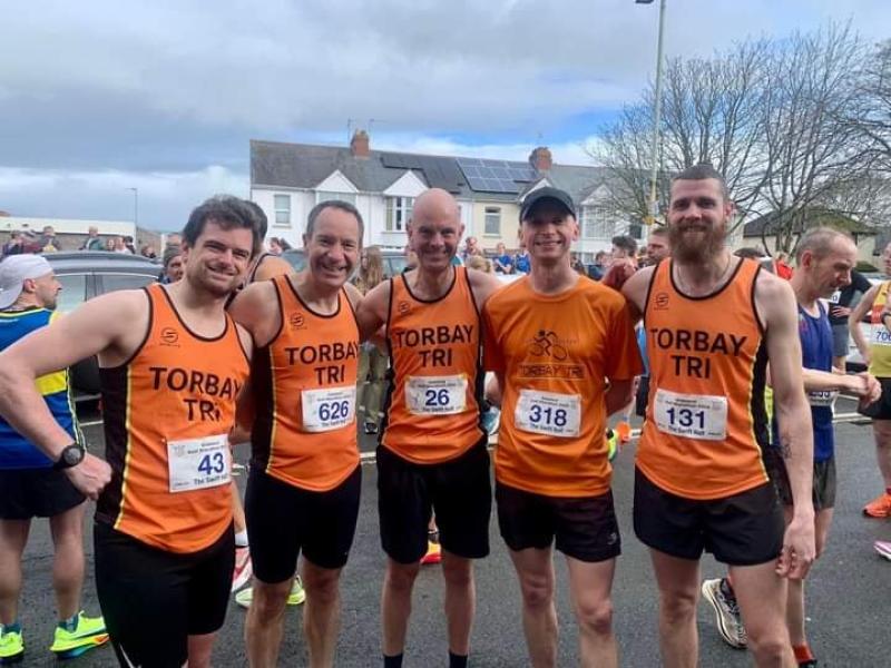 Torbay Tri Club at Bideford Half Marathon