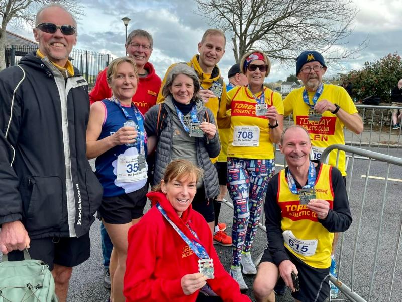 Torbay AAC at Bideford Half Marathon