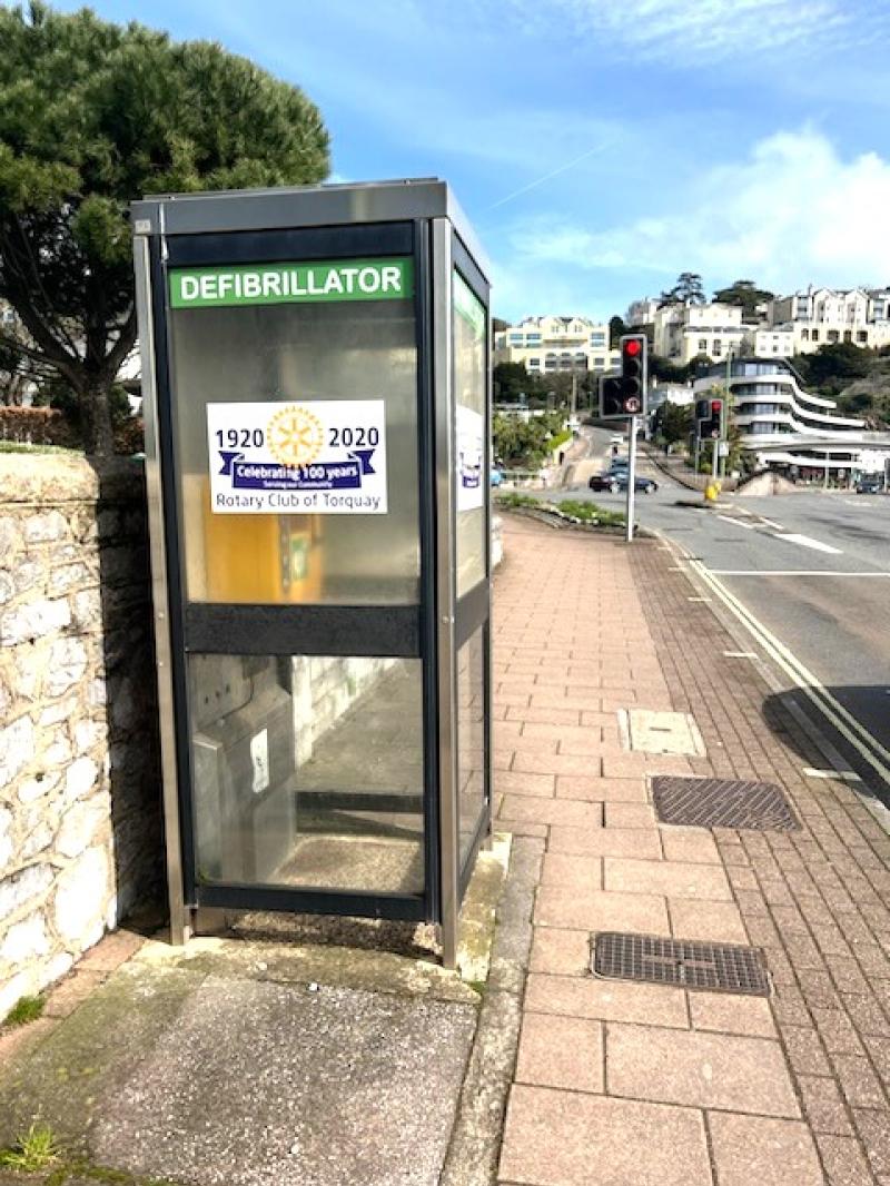 Defibrillator 'goes missing' from Torquay seafront