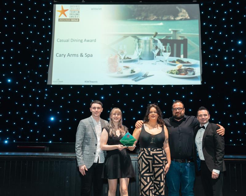Babbacombe's Cary Arms among top winners at tourism awards