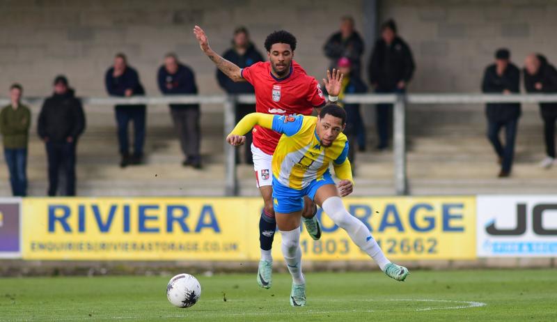 Torquay v Hampton & Richmond. Pic from PPAUK