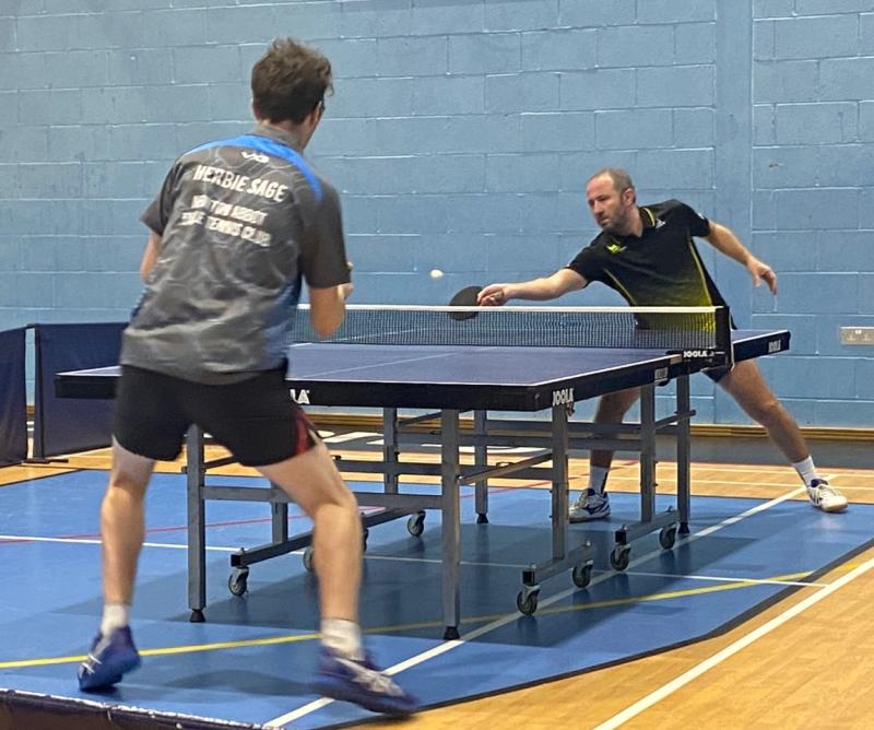 Herbie Sage (NA Buzzards) v Toma Mitranescu (Torbay Academy 1)