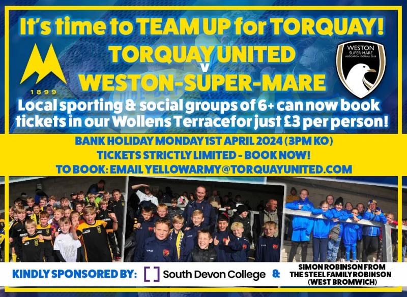 Team Up For Torquay